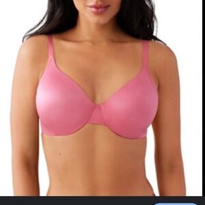Wacoal 34G NEW Inner Sheen Underwire Bra Chateau‎ Rose Pink
